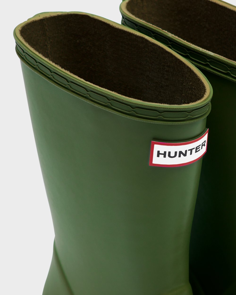 Galochas Hunter Criança Verdes - Original First Classic - 28TQXRGCV